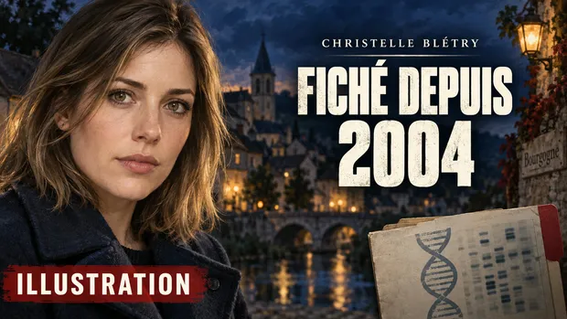 Miniature illustrée du documentaire Christelle Blétry. Portrait fictif, pas une archive de l’affaire.